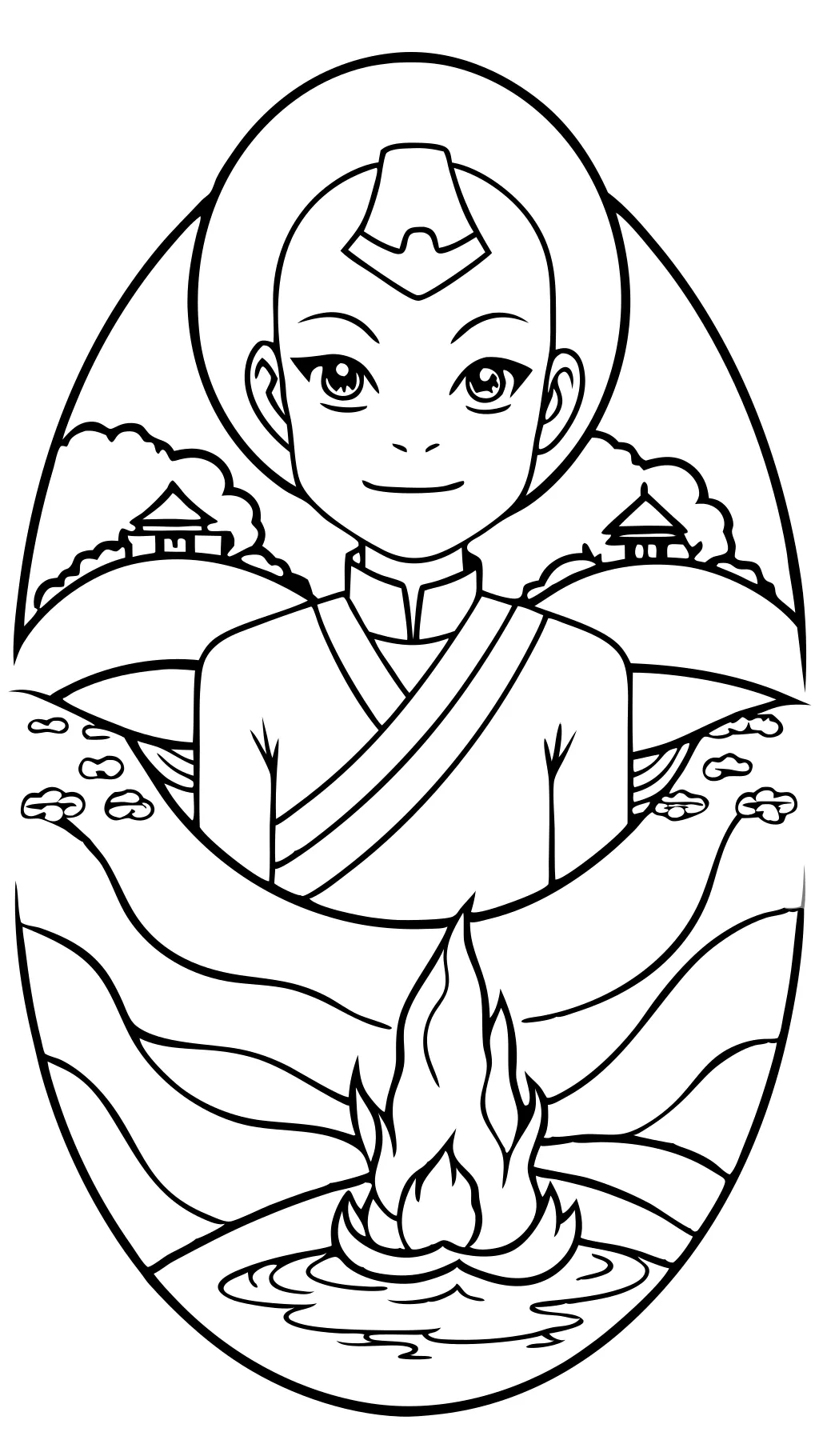 coloriages Avatar Airbender